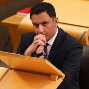 Scottish Labour leader Anas Sarwar pictured in Holyrood