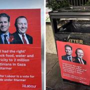 The posters have appeared in Ian Murray's constituency in Edinburgh South