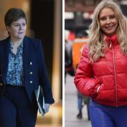 Carol Vorderman has encouraged people to read Nicola Sturgeon's statement about WhatsApp messages during the pandemic