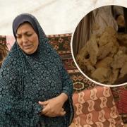A tearful Muna speaks about the horrible living conditions in Gaza