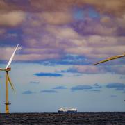 A 'significant' milestone in Scotland's expansion of offshore wind power has been reached, First Minister Humza Yousaf has announced