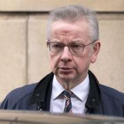 Levelling Up Secretary Michael Gove, leaves the UK Covid-19 inquiry hearing at the Edinburgh International Conference Centre (EICC) (Jane Barlow/PA)