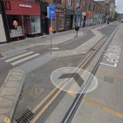The cycle lane on Leith Walk in Edinburgh was named as one of the world's worst