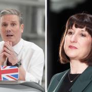 Rachel Reeves (right) reportedly held a Zoom meeting with MPs after Keir Starmer U-turned on his green investment pledge