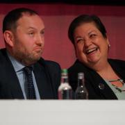 Ian Murray, shadow secretary of state for Scotland and Dame Jackie Baillie, deputy Scottish Labour leader at the Scottish Labour Party conference