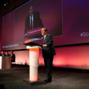 Labour leader Sir Keir Starmer speaking during the Scottish Labour Party conference at the Scottish Event Campus in Glasgow. Picture date: Sunday February 18, 2024 Image: PA