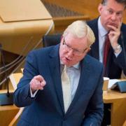 Tory MSP Jackson Carlaw has sponsored an arms industry event in Holyrood