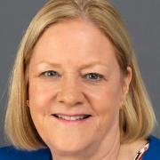 Councillor Ann Ross announced her resignation from the Tories during the council's budget meeting