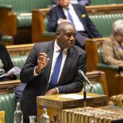 David Lammy in House of Commons Image: PA