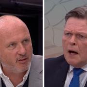Stephen Kerr and Martin Geissler clashed on the BBC's Sunday Show