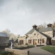 Work is underway at Glencadam Distillery on a new visitor centre