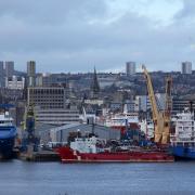 A ship's faulty horn in Aberdeen Harbour disturbed people's sleep nearby