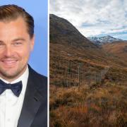 The actor previously visited Scotland during Cop26