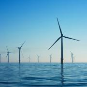 Offshore wind farm in the UK
