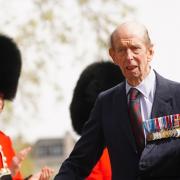 Prince Edward resigned as colonel of the Scots Guards