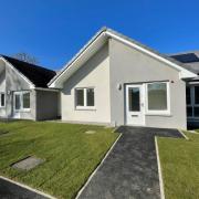 The front of one of the homes built by Albyn Housing Society in Lairg