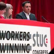 Anas Sarwar pictured at the STUC conference in Dundee earlier this year
