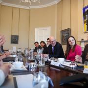 John Swinney has chaired his first Cabinet as First Minister