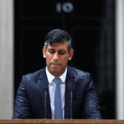 Rishi Sunak announces the General Election at Downing Street