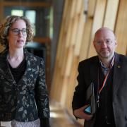 Scottish Green co-leaders Lorna Slater and Patrick Harvie