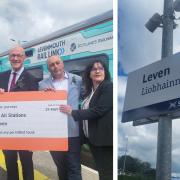 There has been no rail link through Leven in more than 50 years