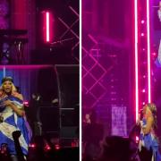 Nicki Minaj wows fans in Glasgow as she performs her version of Scottish hit