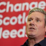Keir Starmer pictured in Scotland last year