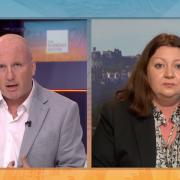 Kirsty McNeill appeared on BBC's Sunday Show