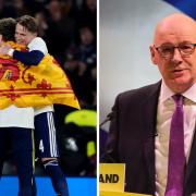 John Swinney has announced he is planning a bank holiday in Scotland on June 15 following the country's first World Cup match