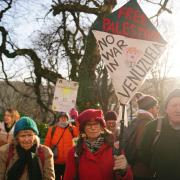 Dozens of people attended the demonstration in Edinburgh on Saturday