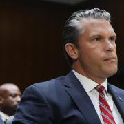 Defense Secretary Pete Hegseth listens at a Senate Appropriations Committee hearing, Tuesday, July 21, 2026, on Capitol Hill in Washington