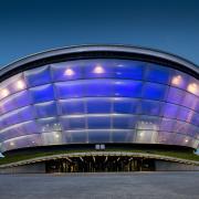 The Hydro in Glasgow has previously lit up purple