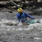 The slalom course at Grandtully rapids has lost its lease after the appearance of man-made barriers in the River Tay
