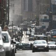 Air pollution can be caused by exhaust fumes