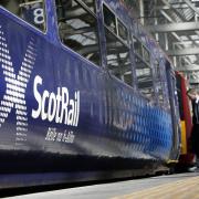 Speed restrictions are in place across parts of Scotland's railway network as a result of bad weather