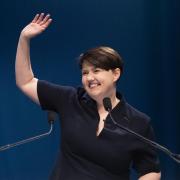Ruth Davidson had previously backed Jeremy Hunt as the next Tory leader, not Johnson. Photograph: Jane Barlow