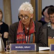 Muriel Gray said it has been 'the greatest honour' to serve as the art school's chairwoman