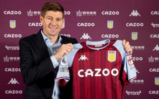 Steven Gerrard has left Rangers to take over as manager at Aston Villa