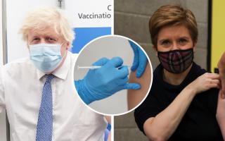 Boris Johnson has been urged by Nicola Sturgeon to support the waiver of Covid-19 vaccine patents