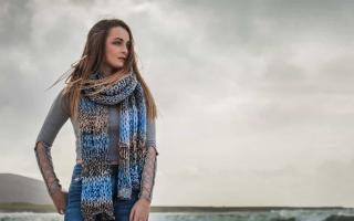 Long anchor scarf, Herring Girl Knitwear, £60