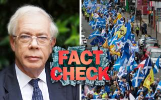 We've fact-cheacked economist Sir John Kay's claims about Scottish independence