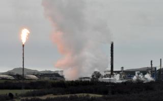 The Mossmorran chemical plant in Fife could face strike action by contracted workers