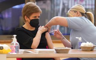 Nicola Sturgeon has urged all eligible Scots to get their vaccine