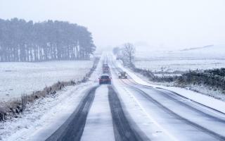 Parts of Scotland experienced a white Christmas as snow fell across some areas in the Highlands