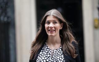 Secretary of State for Science, Innovation and Technology, Michelle Donelan leaving 10 Downing Street, London, after a Cabinet meeting