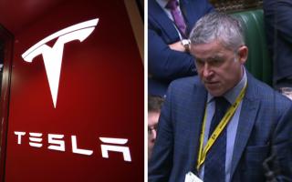 SNP MP Alan Brown called on Rishi Sunak to urgently review the safety of Tesla's autopilot mode operating on public roads