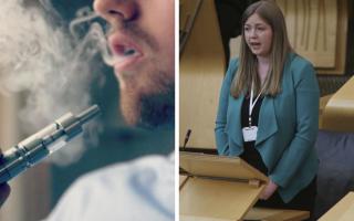 Gillian Mackay has said supermarkets have a moral imperative to take action and clear vapes from view