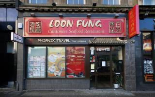 The Loon Fung restaurant in Glasgow was alleged to be one of the bases for the 'secret police stations' run by China
