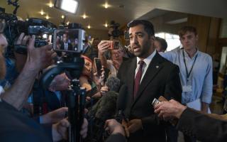 Humza Yousaf was questioned about comments made by SNP MSP James Dornan