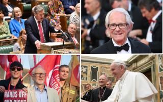 Starmer, Loach, Corbyn, The Pope